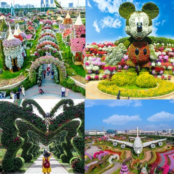 Miracle Garden Tour with Ticket