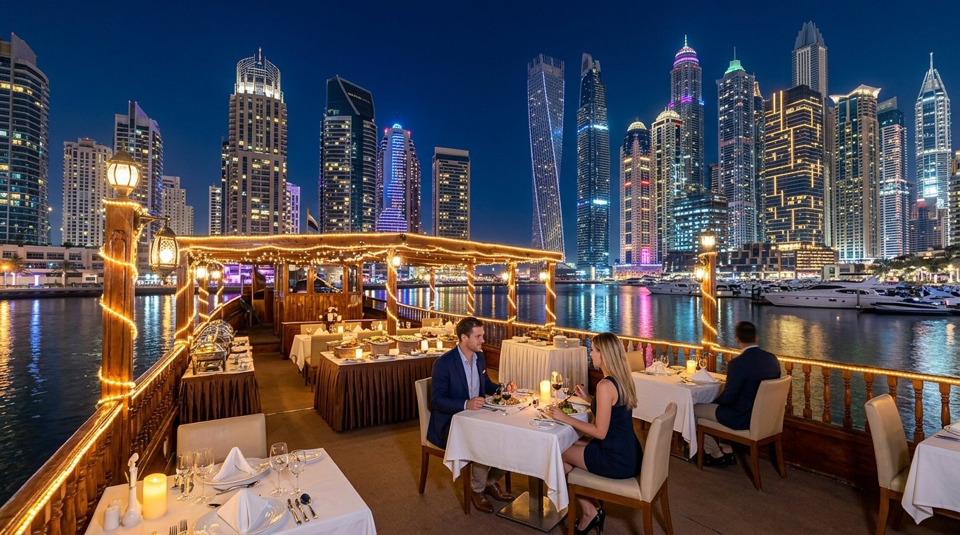 Dubai Marina dinner cruise