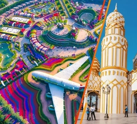 Miracle Garden & Global Village Tour