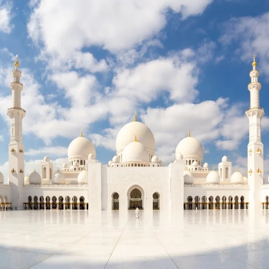 Sheikh Zayed Grand Mosque Evening Tour from Dubai